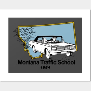 Vintage Montana Traffic School Posters and Art